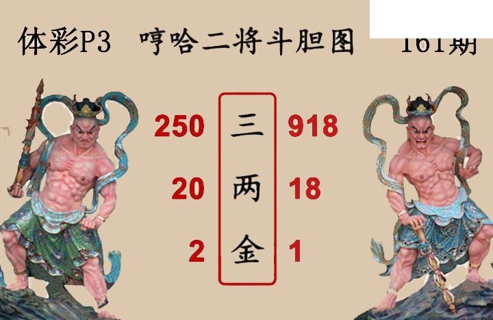 2026161期排列三 图谜预测汇总