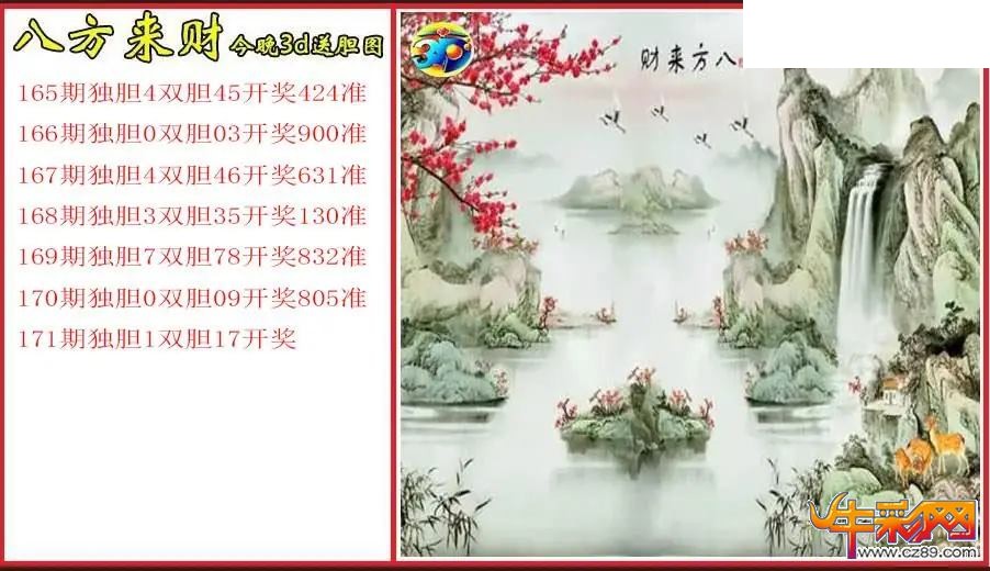 2026171期福彩3D图谜汇总