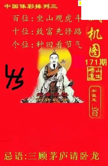 2026171期排列3悉数藏机图汇总